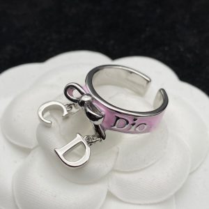 Replica Designer Dior Fashion Bow Letter Ring