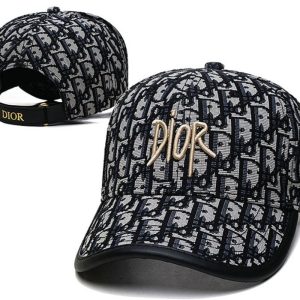 Replica Designer Dior Fashion Embroidered Letters Sunscreen Sun Hat