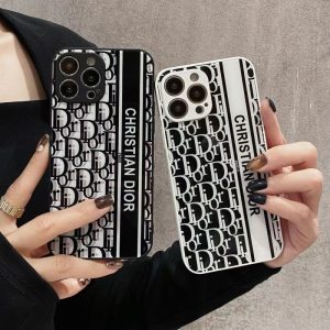 Replica Designer Dior Fashion Glass Phone Case