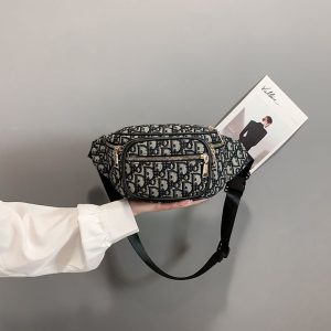 Replica Designer Dior Fashion Large Capacity Letter Print Crossbody Bag