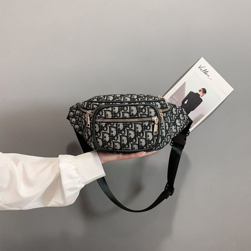 Replica Designer Dior Fashion Large Capacity Letter Print Crossbody Bag