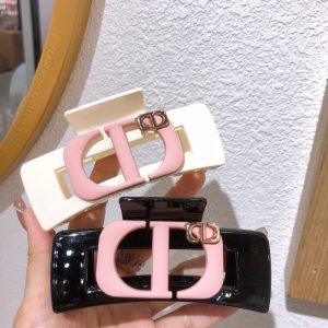 Replica Designer Dior Fashion Letter Acrylic Scrub Hair Claws
