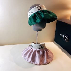 Replica Designer Dior Fashion Letter Ribbon Sun Hat