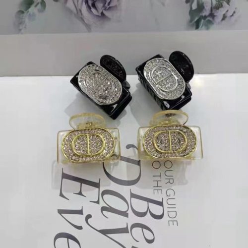 Replica Designer Dior Fashion Rhinestone Letter Mini Grab Clip