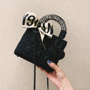 Replica Designer Dior Fashion Solid Color Frosted Shoulder Bag