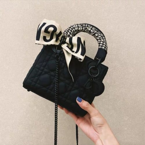 Replica Designer Dior Fashion Solid Color Frosted Shoulder Bag