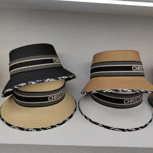 Replica Designer Dior Fashion Straw Beach Sun Hat