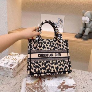 Replica Designer Dior Fashion Thickened Canvas Large Capacity Tote Bag
