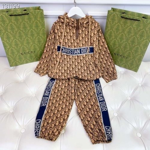 Replica Designer Dior Kids Casual Hoodie + Trousers Two-Piece Set