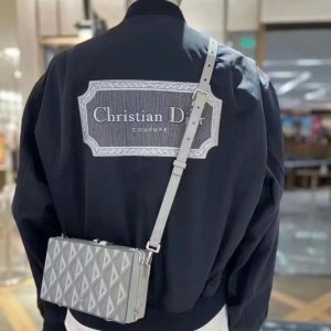 Replica Designer Dior Men Casual Embroidered Jacket