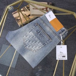 Replica Designer Dior Men Fashion Stretch Jeans