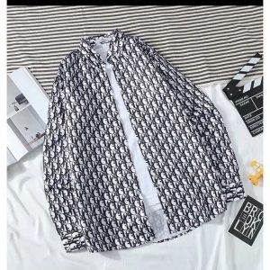 Replica Designer Dior Men'S Fashion Long Sleeve Shirt
