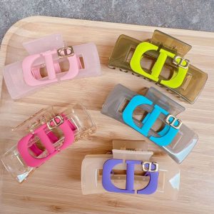 Replica Designer Dior Simple Letter Large Hair Clip