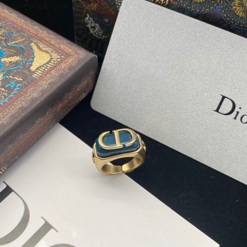 Replica Designer Dior Simple Letter Open Ring