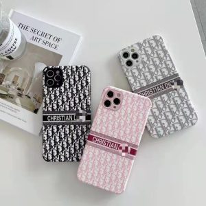Replica Designer Dior Simple Letter Print Mobile Phone Case