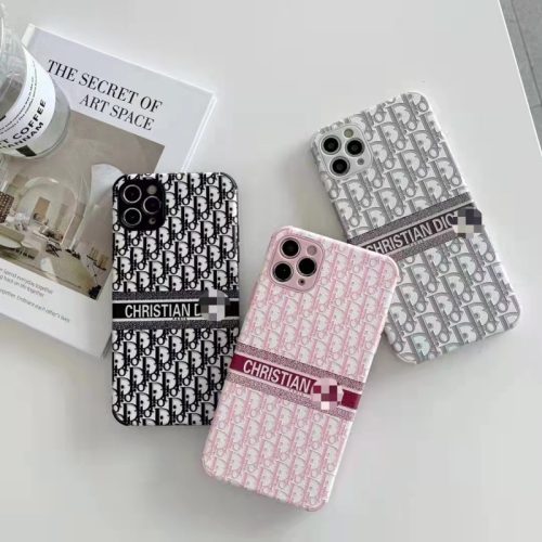 Replica Designer Dior Simple Letter Print Mobile Phone Case