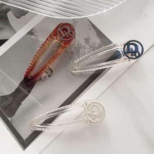Replica Designer Dior Simple Transparent Hair Clip