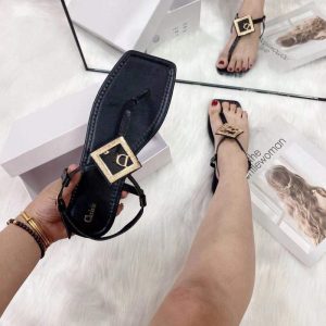 Replica Designer Dior Summer Women Flip Flop Sandals