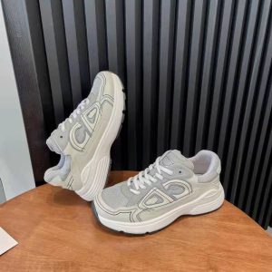Replica Designer Dior Women Comfortable Color Contrast Breathable Sneakers