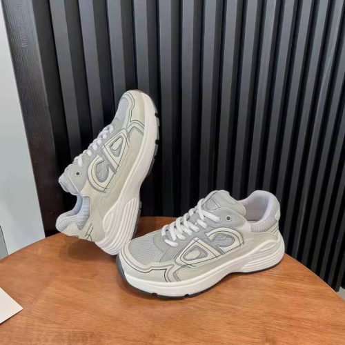 Replica Designer Dior Women Comfortable Color Contrast Breathable Sneakers