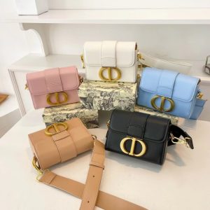 Replica Designer Dior Women Fashion Solid Color Shoulder Bag