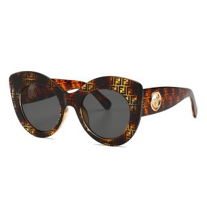 Replica Designer FENDI Retro Cat Eye Sunglasses