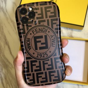 Replica Designer FENDI Silicone For Apple Mobile Phone Case