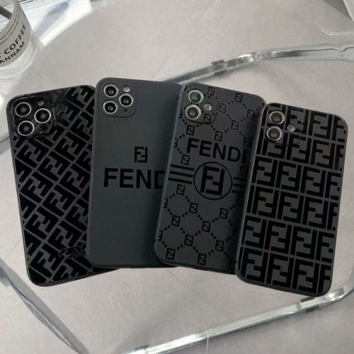 Replica Designer FENDI Silicone For Apple Mobile Phone Case