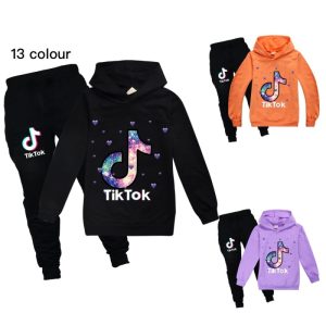 Replica Designer Fashion Casual Clothing Kids Boys And Girls Sweater + Casual Pants Set Three