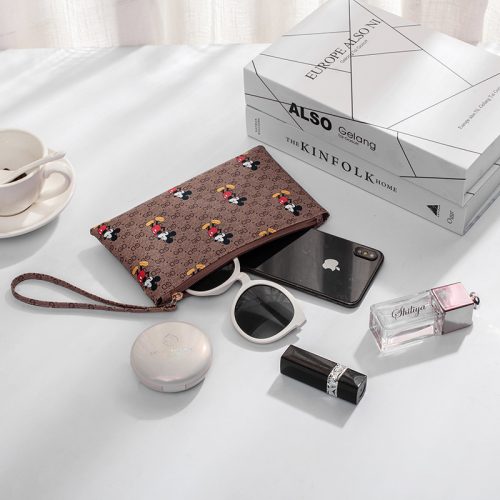 Replica Designer Fashion Clutch Bags Coin Purses Women Monogram Zipper Handle Wallets