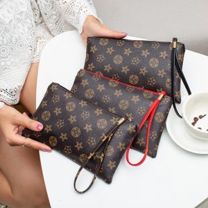Replica Designer Fashion Clutch Women Coin Purse Monogram Print Mobile Phone Bag
