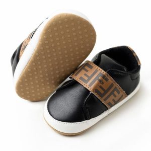 Replica Designer Fendi Baby Non-Slip Toddler Shoes