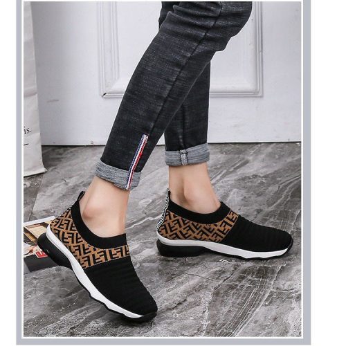 Replica Designer Fendi Breathable Casual Sneakers