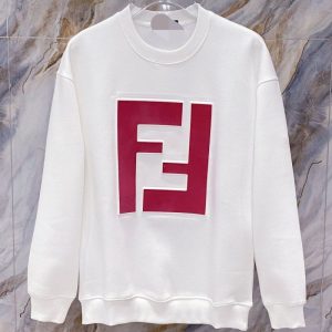 Replica Designer Fendi Casual Men Crew Neck Sweatshirt