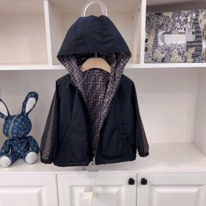 Replica Designer Fendi Kids Fashion Casual Coat