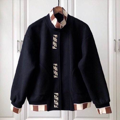 Replica Designer Fendi Letter Jacket