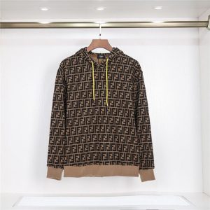 Replica Designer Fendi Men Casual Hoodie