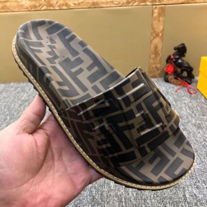 Replica Designer Fendi Men Fashion Trend Leisure Non-Slip Slippers