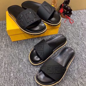 Replica Designer Fendi Men Women Couple Printing Light Non-Slip Slippers