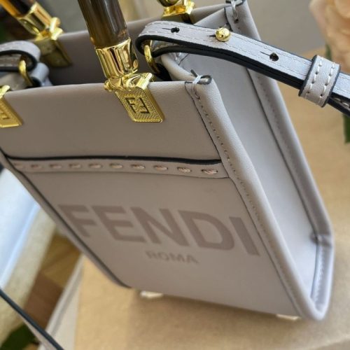 Replica Designer Fendi Mini Sunshine Shopper Bag