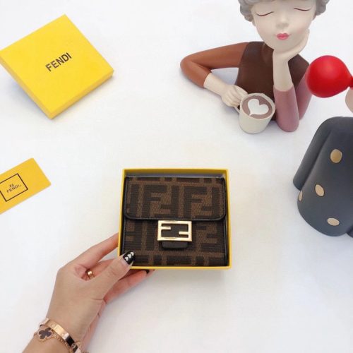 Replica Designer Fendi Retro Leather Purse