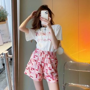 Replica Designer Fendi Women Letters Shorts