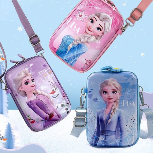 Replica Designer Frozen Girls Treasure Cute Princess Bag Elsa Mobile Phone Bag
