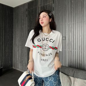 Replica Designer GUCCI Fashion Short-Sleeved Plus SizeT-Shirt