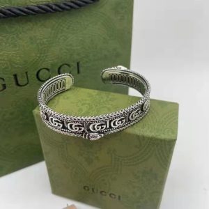 Replica Designer GUCCI Silver Snake Bracelet