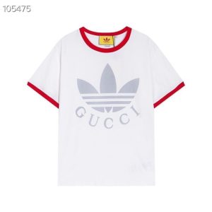 Replica Designer Gucci Adidas Men Women Casual Short-Sleeved T-Shirt