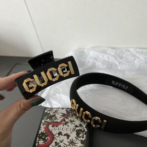 Replica Designer Gucci Black Headband