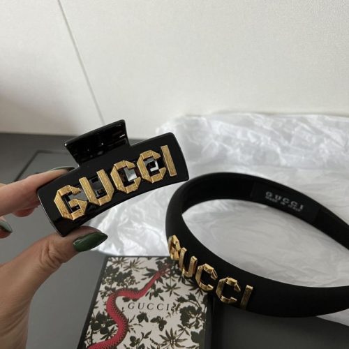 Replica Designer Gucci Black Headband