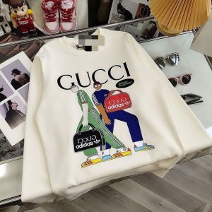 Replica Designer Gucci Cartoon Character Couple Crew Neck Sweatshirt