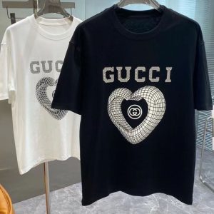 Replica Designer Gucci Casual Fashion Round Neck Short Sleeve T-Shirt